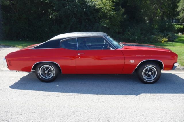 1970 Red Chevrolet Chevelle Coupe