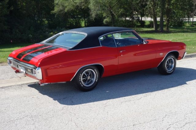 1970 Red Chevrolet Chevelle Coupe