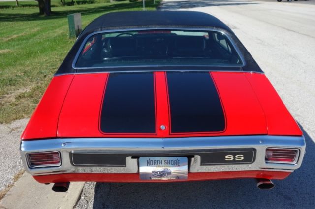 1970 Red Chevrolet Chevelle Coupe