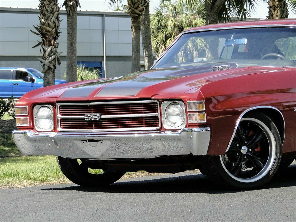 1971 Red Chevrolet Chevelle 2d : 2 Door Hard TOP