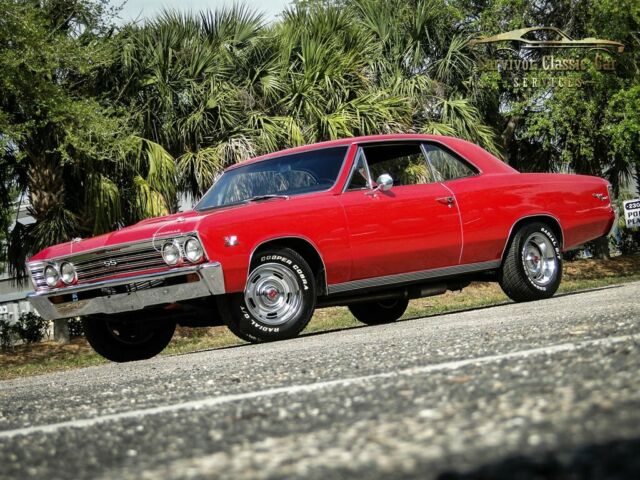 1967 Red Chevrolet Chevelle 2d : 2 Door Hard TOP