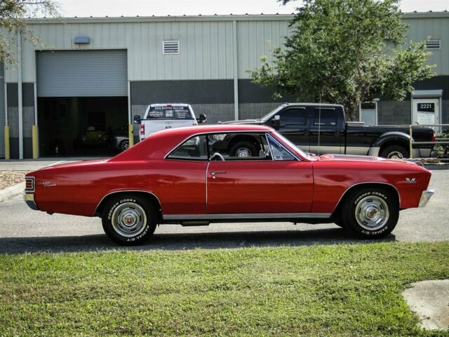 1967 Red Chevrolet Chevelle 2d : 2 Door Hard TOP