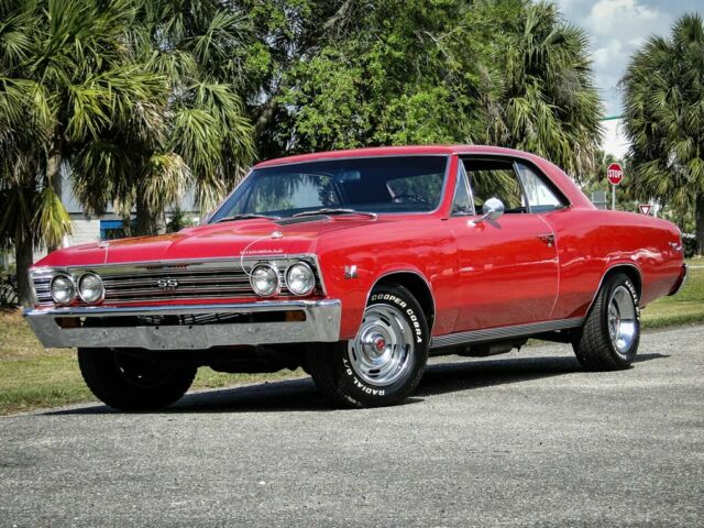 1967 Red Chevrolet Chevelle 2d : 2 Door Hard TOP