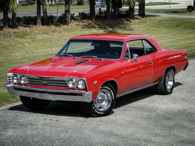 1967 Red Chevrolet Chevelle 2d : 2 Door Hard TOP