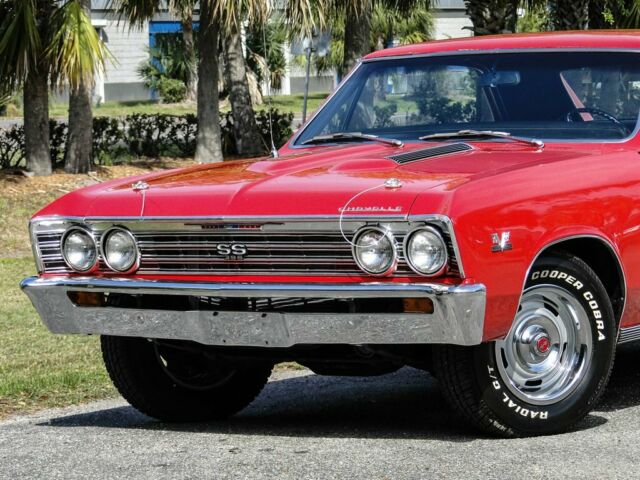 1967 Red Chevrolet Chevelle 2d : 2 Door Hard TOP