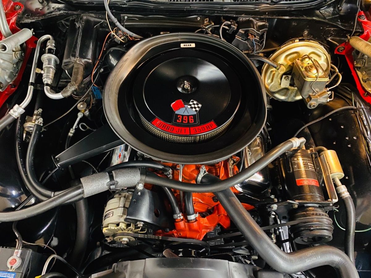 1970 Red Chevrolet Chevelle 2 Door