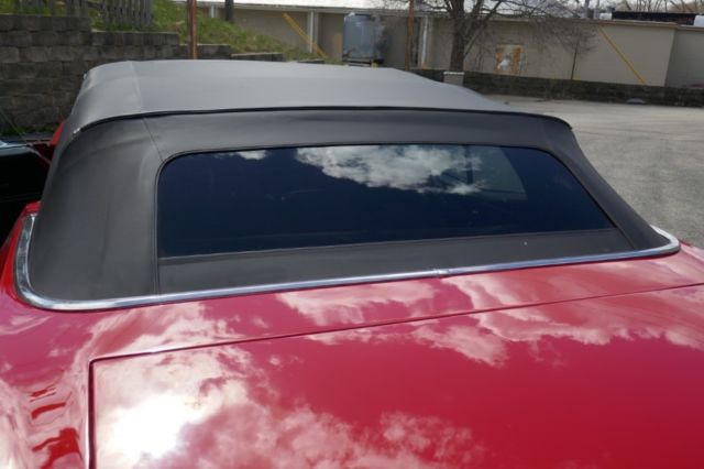 1972 Red Chevrolet Chevelle Convertible