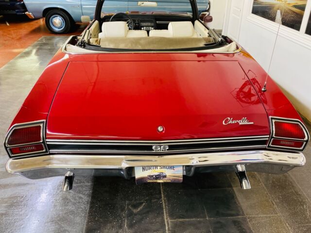 1969 Red Chevrolet Chevelle Convertible