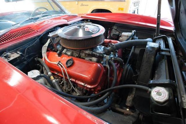 1965 Red Chevrolet Corvette Convertible
