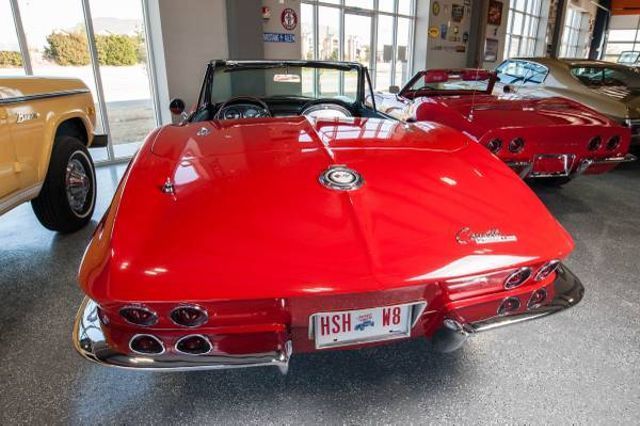 1965 Red Chevrolet Corvette Convertible