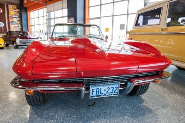 1965 Red Chevrolet Corvette Convertible