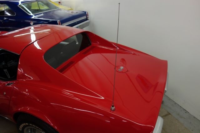 1969 Red Chevrolet Corvette T Tops