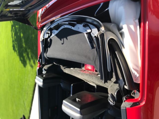 1987 Red Chevrolet Corvette Convertible