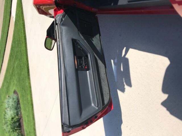 1987 Red Chevrolet Corvette Convertible