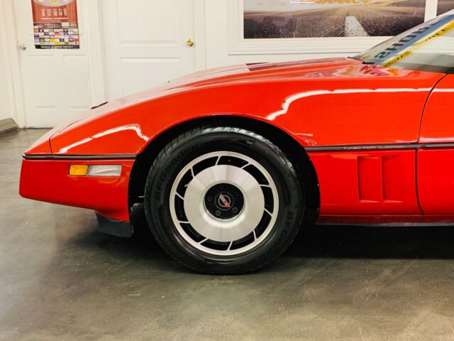 1985 Red Chevrolet Corvette Hatchback