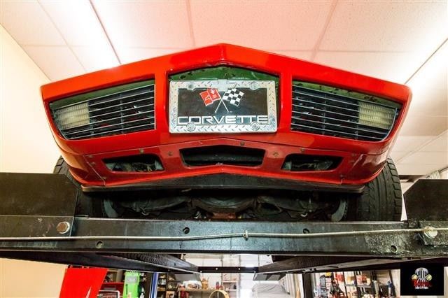 1973 Red Chevrolet Corvette --