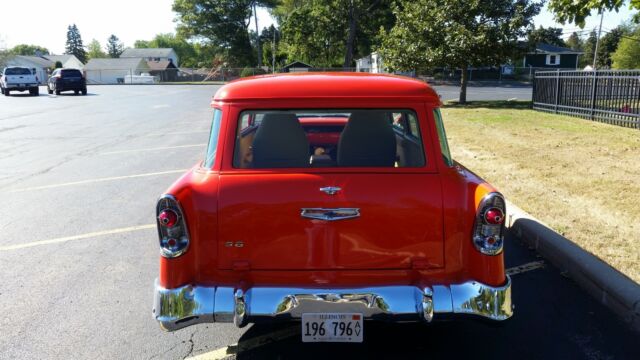 1956 Red Chevrolet Handyman Wagon