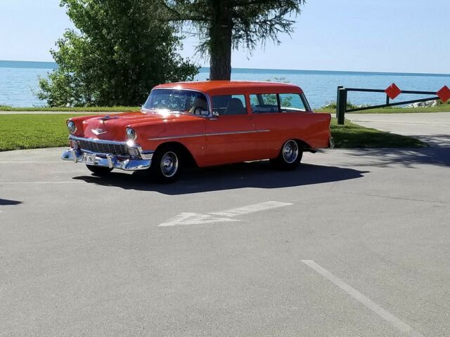 1956 Red Chevrolet Handyman Wagon