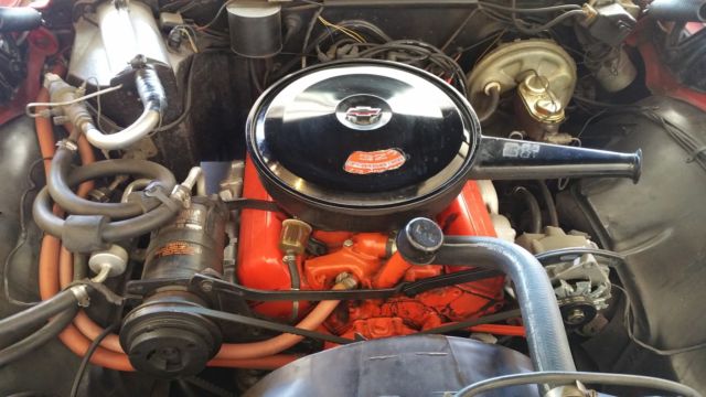 1967 Red Chevrolet Impala Convertible