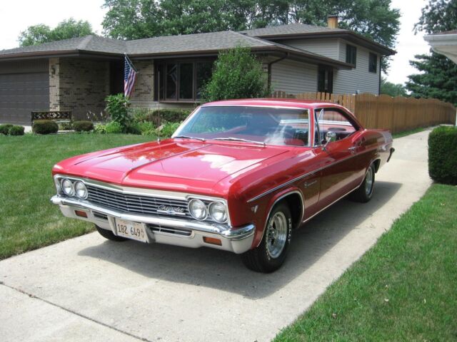 1966 Red Chevrolet Impala --