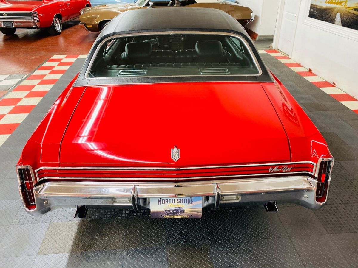 1972 Red Chevrolet Monte Carlo 2 Door