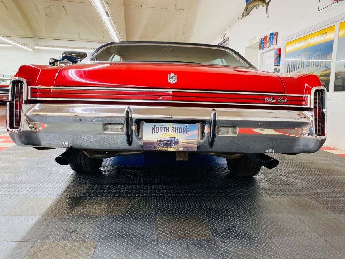 1972 Red Chevrolet Monte Carlo 2 Door