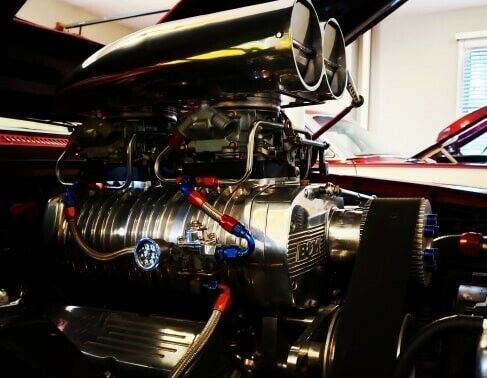 1967 Red Chevrolet Nova Coupe