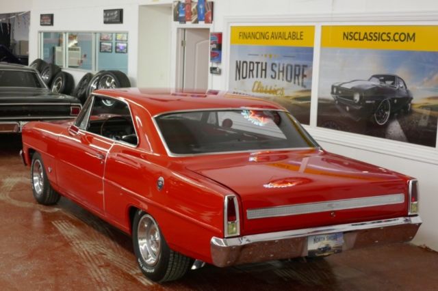 1967 Red Chevrolet Nova Coupe