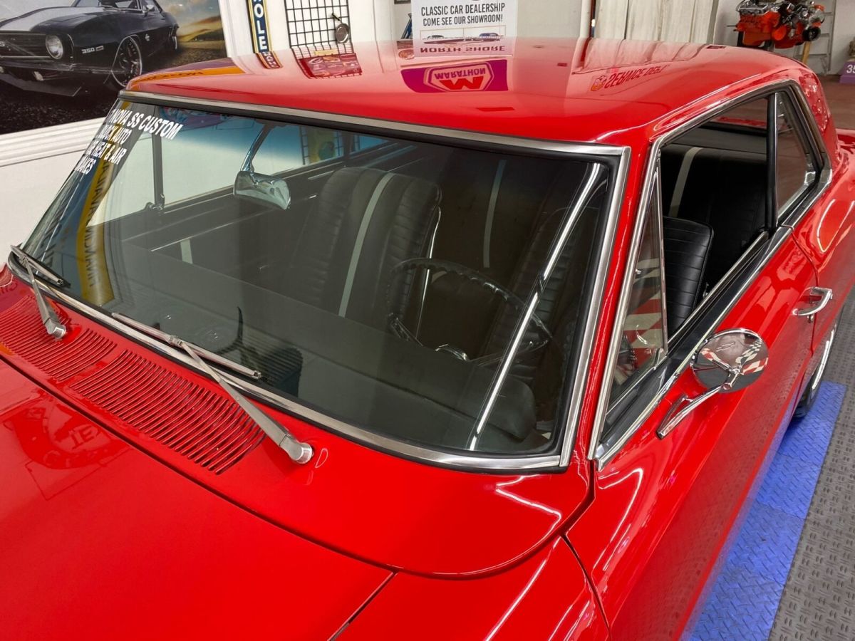 1967 Red Chevrolet Nova Hard Top