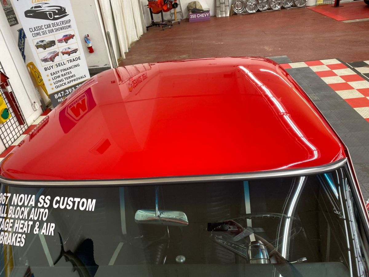 1967 Red Chevrolet Nova Hard Top
