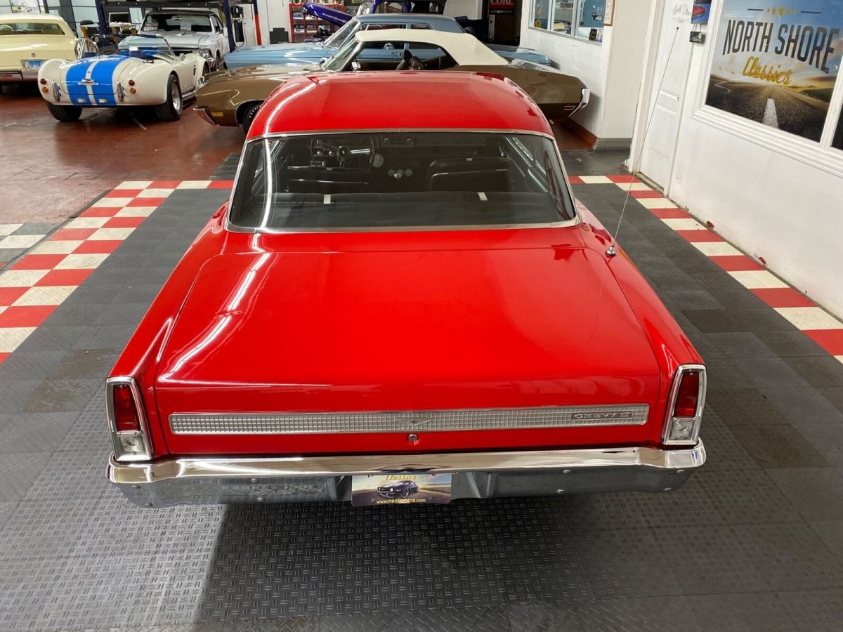 1967 Red Chevrolet Nova Hard Top