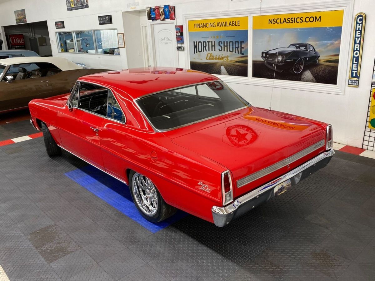 1967 Red Chevrolet Nova Hard Top