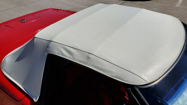 1987 Red Chevrolet Corvette Convertible