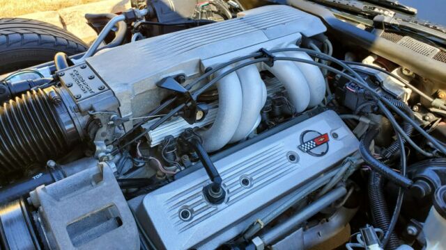 1987 Red Chevrolet Corvette Convertible