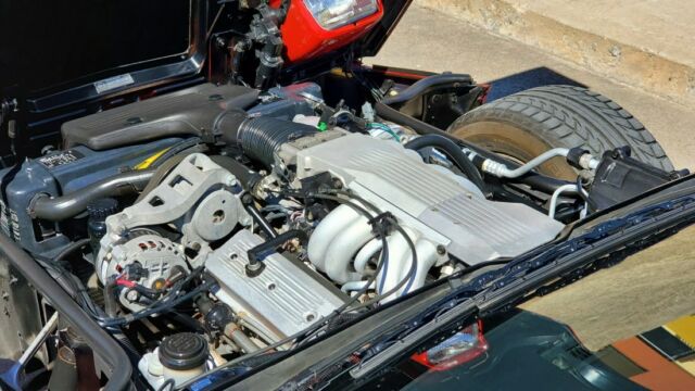 1987 Red Chevrolet Corvette Convertible