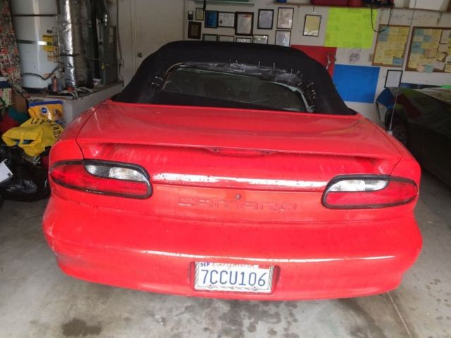1994 Red Chevrolet Camaro Convertible