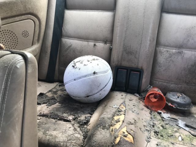 1989 Red BMW 3-Series Convertible