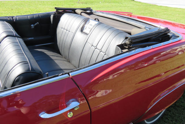 1965 Red Chevrolet Impala Convertible