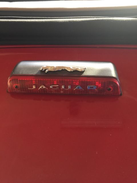 1989 Red Jaguar XJS Convertible