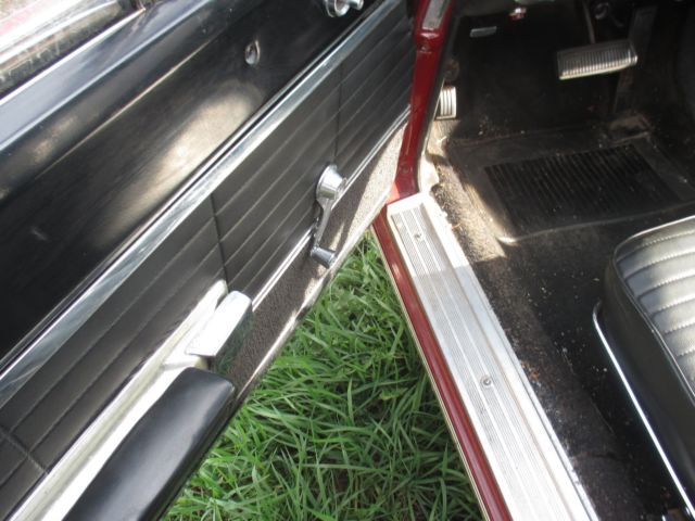 1966 Red Dodge Coronet Coupe