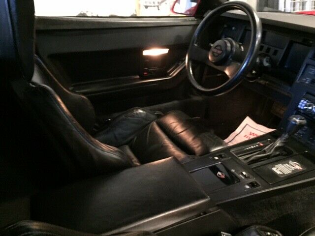 1988 Red Chevrolet Corvette