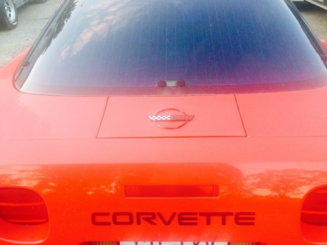 1991 Red Chevrolet Corvette Coupe