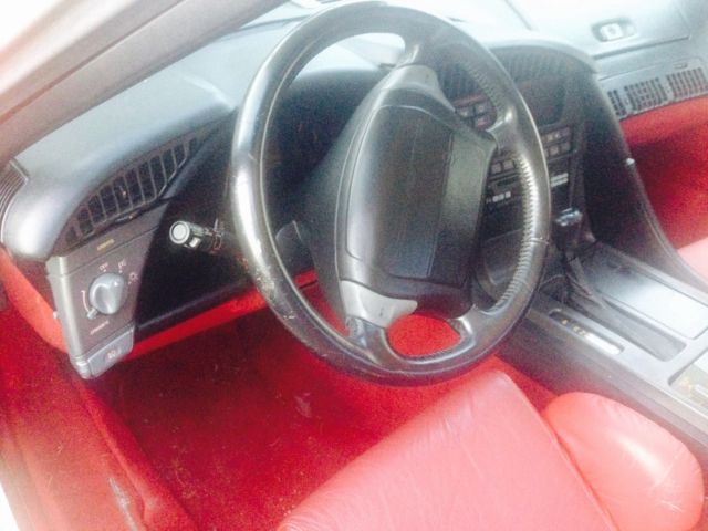 1991 Red Chevrolet Corvette Coupe