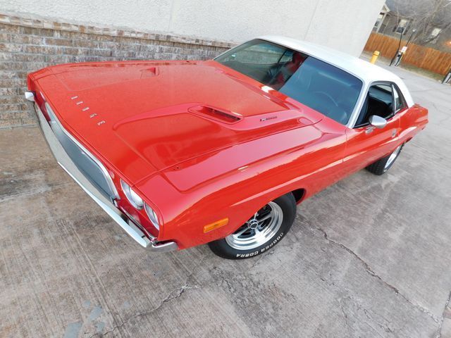 1972 Red Dodge Challenger Coupe