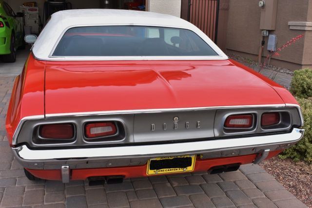 1972 Red Dodge Challenger Coupe