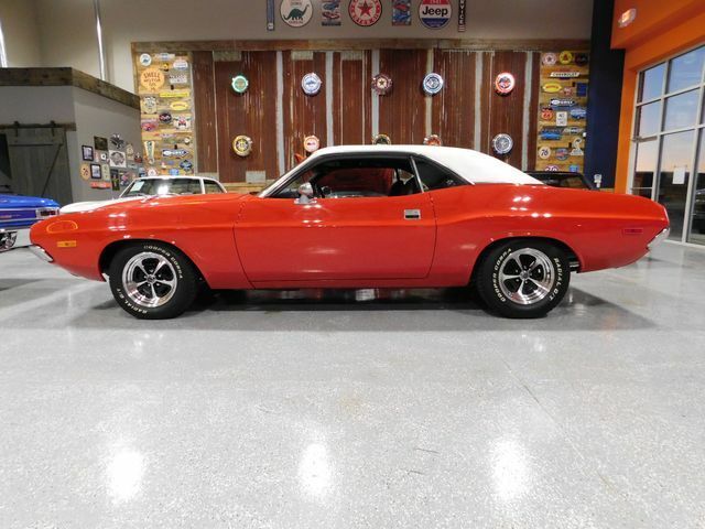 1972 Red Dodge Challenger Coupe