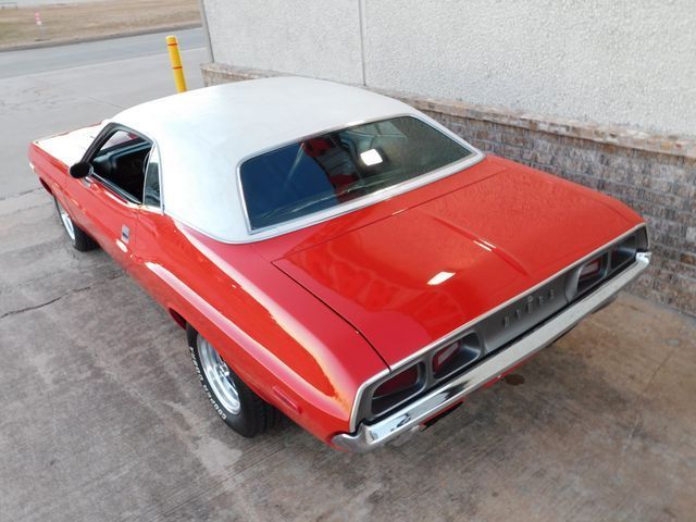 1972 Red Dodge Challenger Coupe