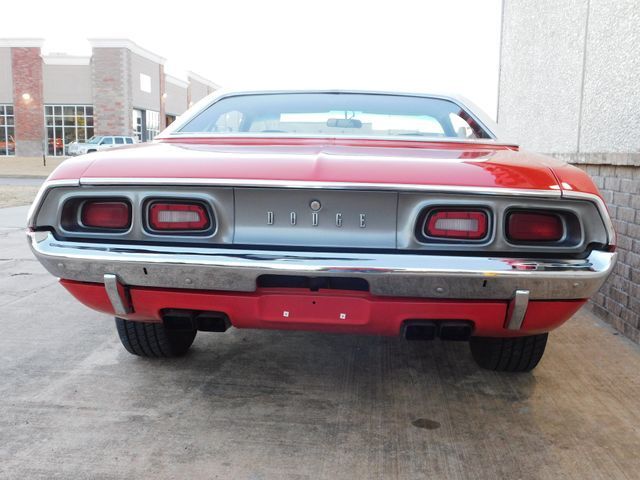 1972 Red Dodge Challenger Coupe