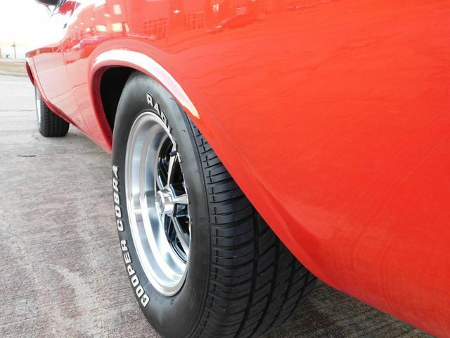 1972 Red Dodge Challenger Coupe