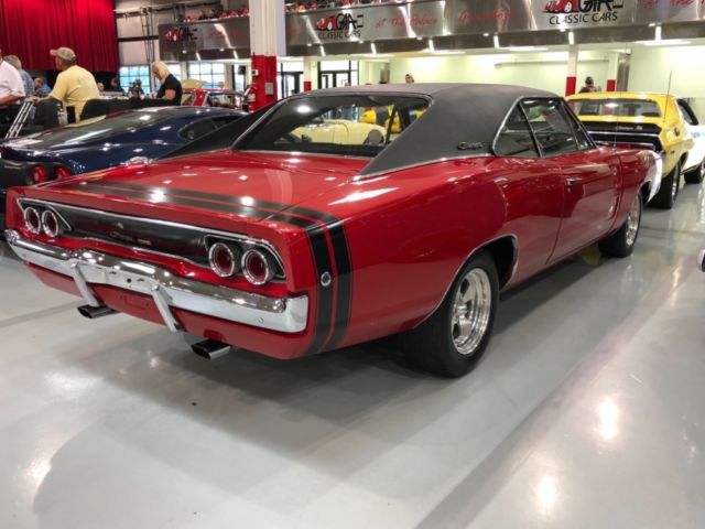 1968 Red Dodge Charger Coupe